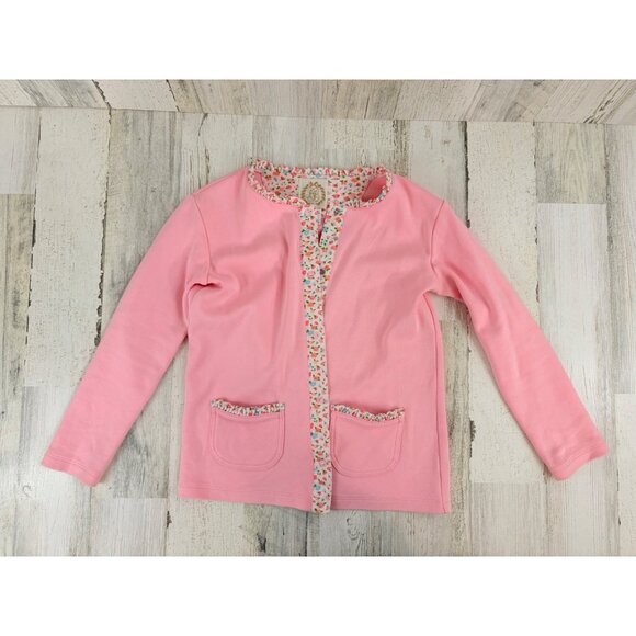 The Beaufort Bonnet Company Sz 7 Fall Fest Floral Cardigan and Leggings SET - Picture 4 of 16